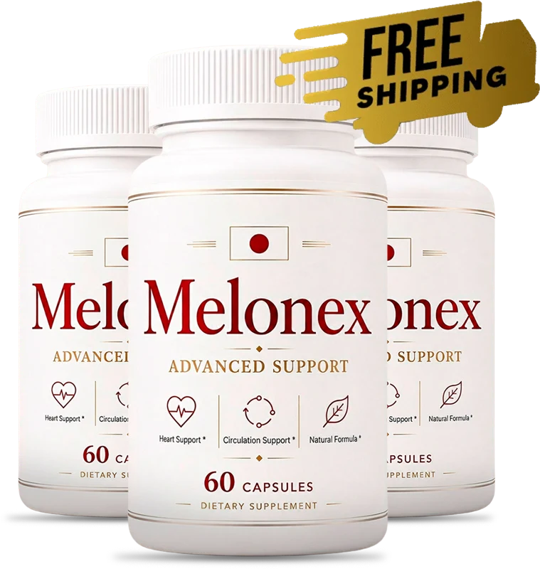 Melonex three bottle pack of 60 capsule supplement